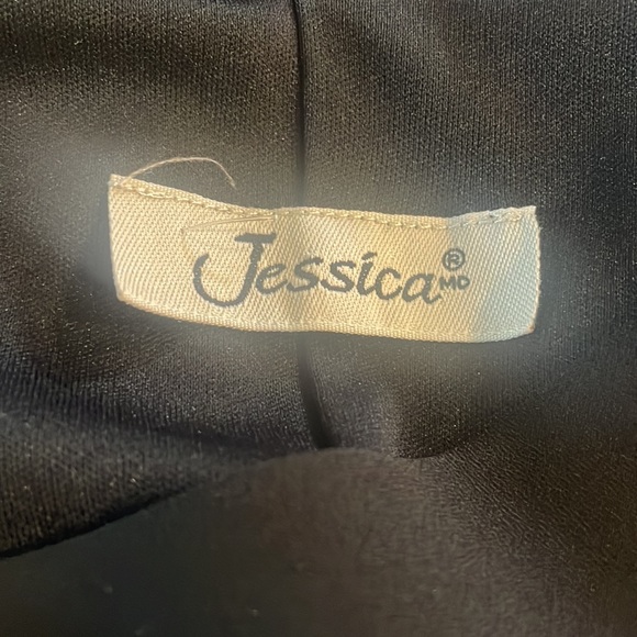 VINTAGE BLACK COCKTAIL GOWN - Picture 6 of 7